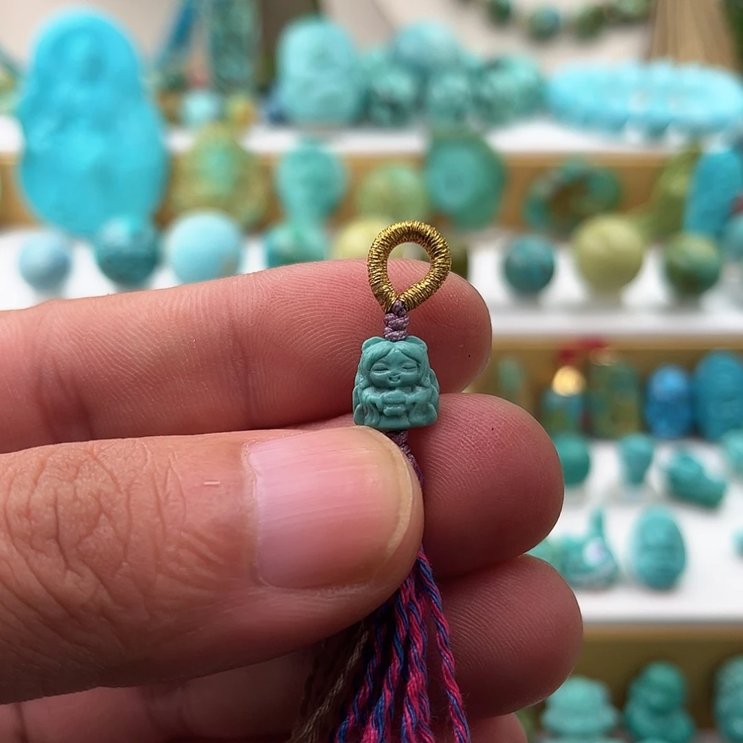 绿松石未镶嵌配饰