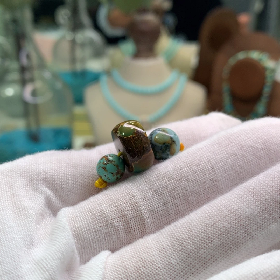 绿松石未镶嵌配饰