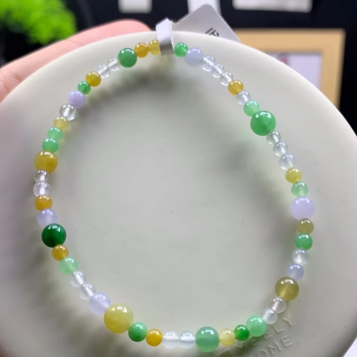 未镶嵌手串翡翠卡