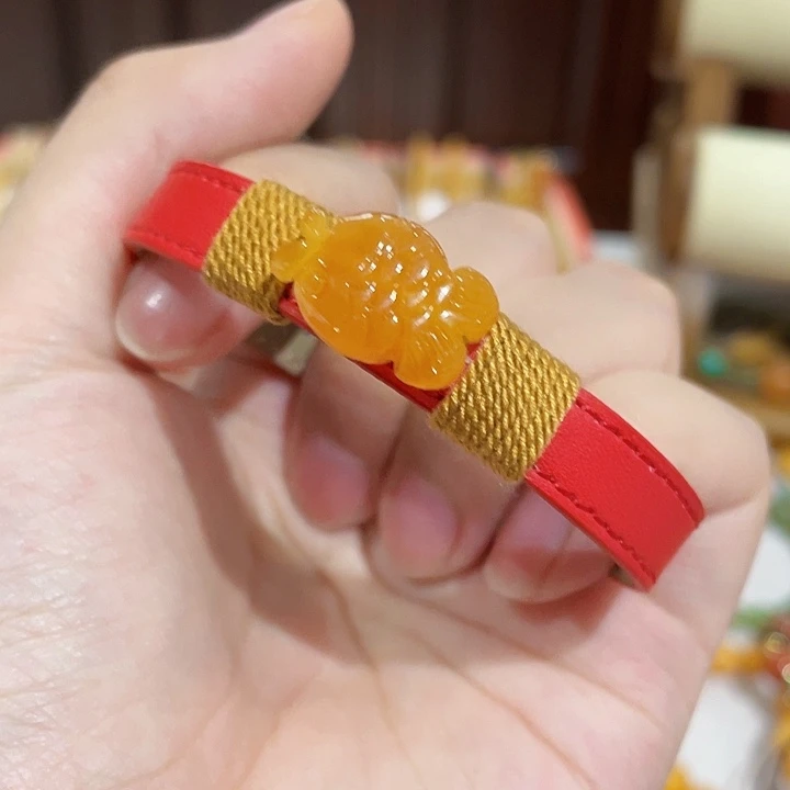 手链蜜蜡未镶嵌手串