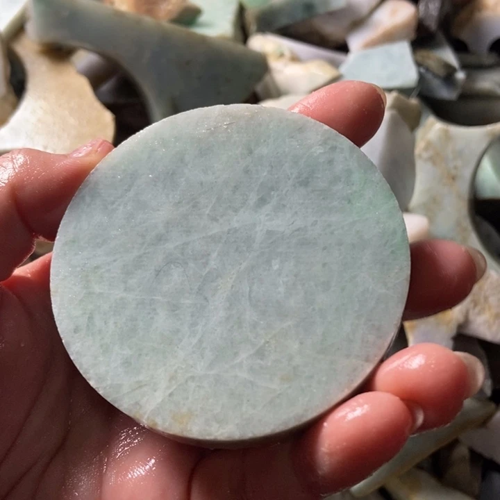 翡翠颈饰未镶嵌天然翡翠