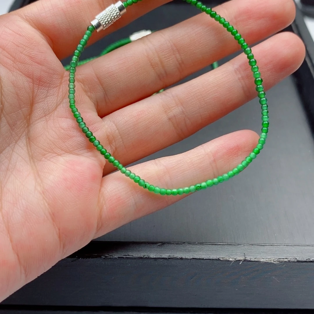 翡翠手链未镶嵌手链