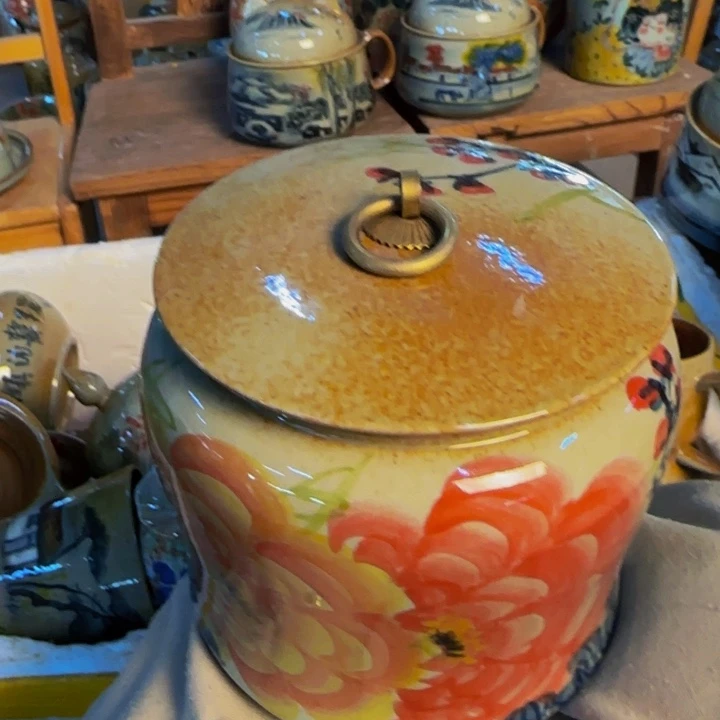 瓷片景德镇陶瓷手工手绘