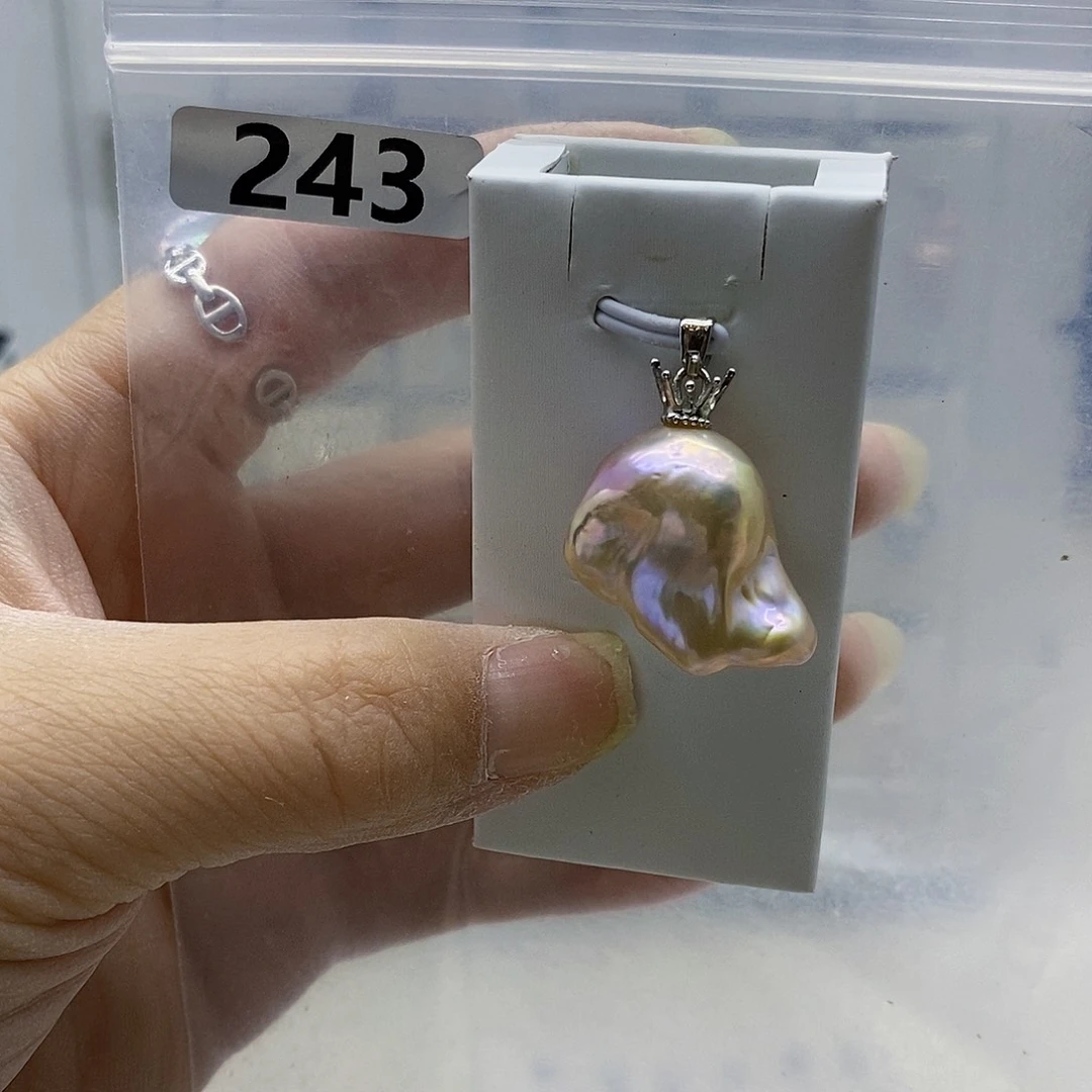 颈饰合金淡水珍珠