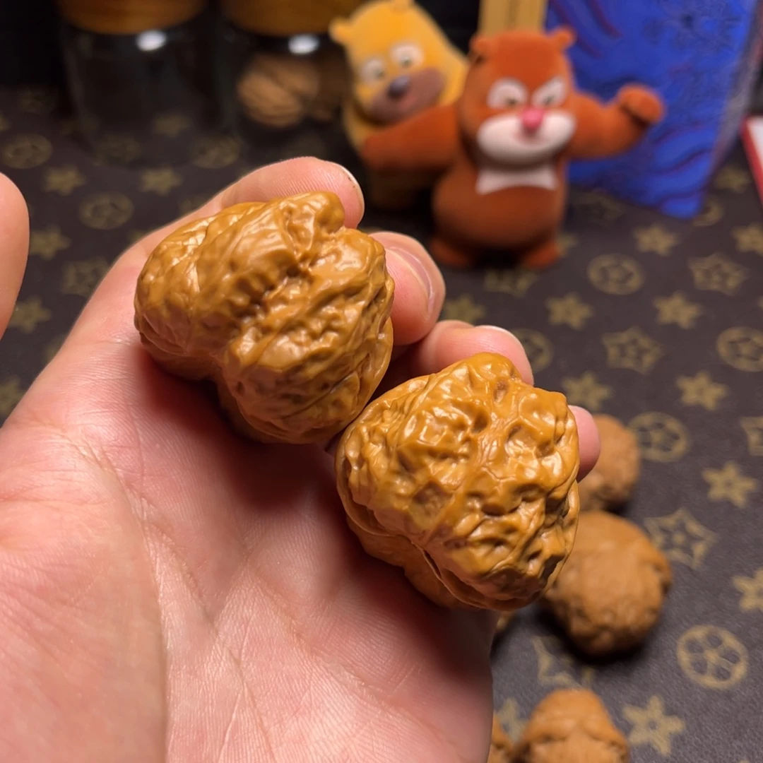 文玩核桃吊坠38边41.5肚子精品精对