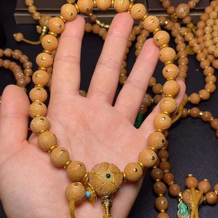 手串凤眼菩提铜钉12+手持