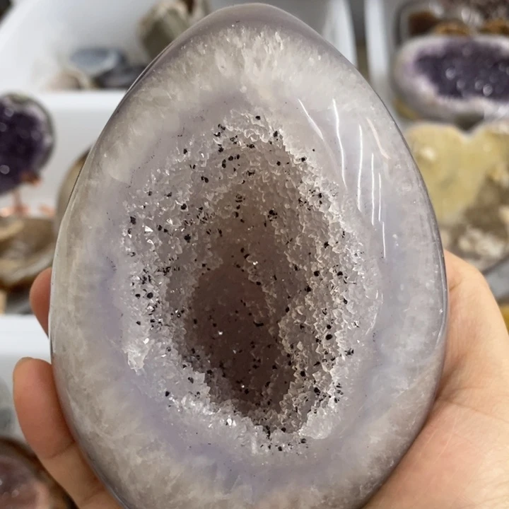 珠宝半成品紫晶未镶嵌