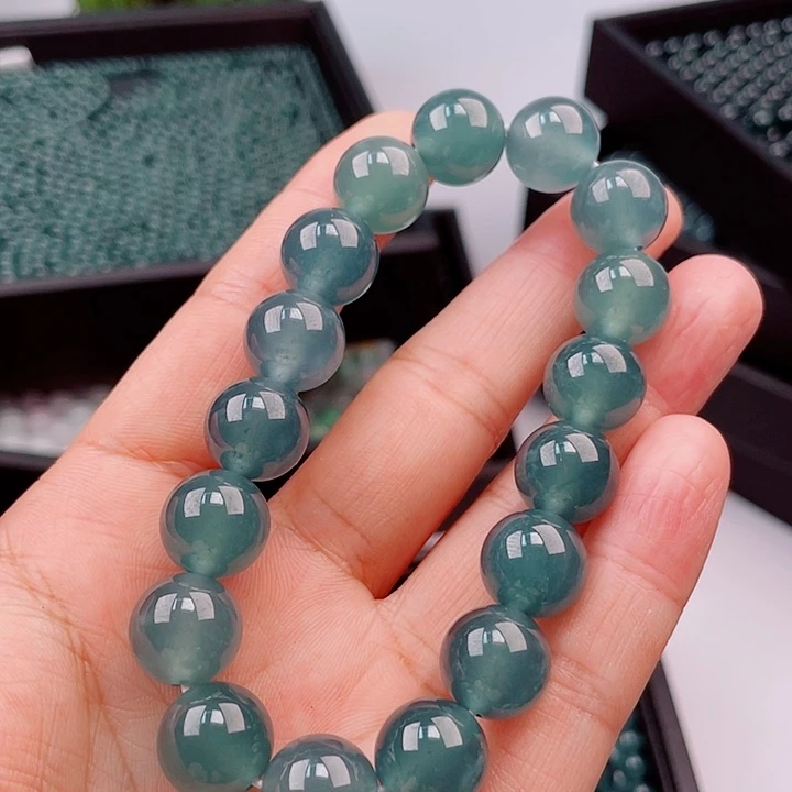 野****未镶嵌手链翡翠多样性发货自选散珠