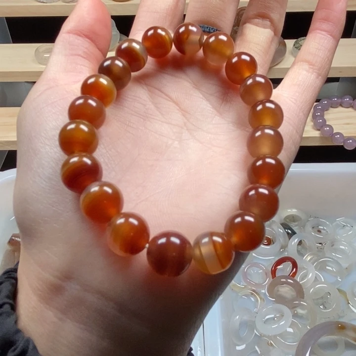 玛瑙/玉髓未镶嵌手链