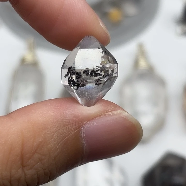 水晶颈饰未镶嵌闪灵钻16mm+