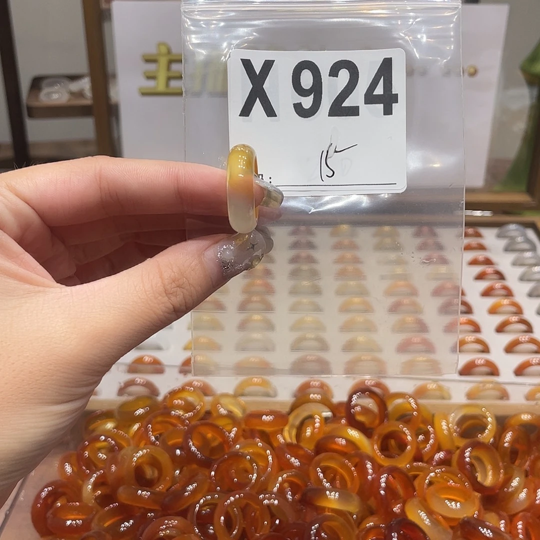 未镶嵌戒指玛瑙/玉髓924