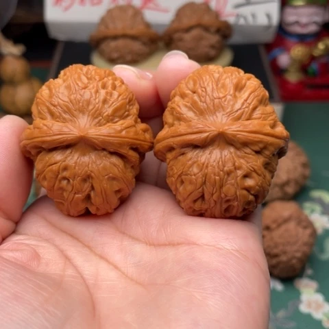 【闪购商品】把件文玩核桃44元宝