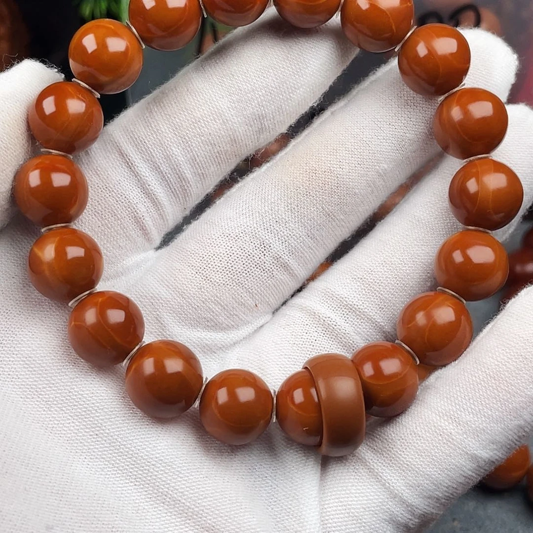 橄榄核手串A****柜1.2小红核精品