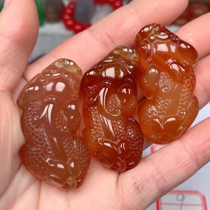 玛瑙/玉髓颈饰未镶嵌N****