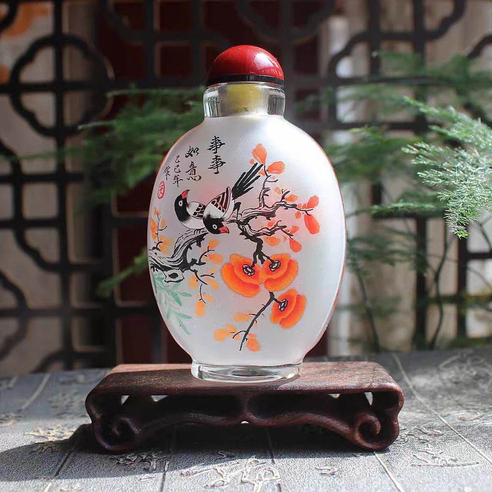 非遗手工艺品摆件出国礼品伴手礼会议纪念礼品衡水特产内画鼻烟壶