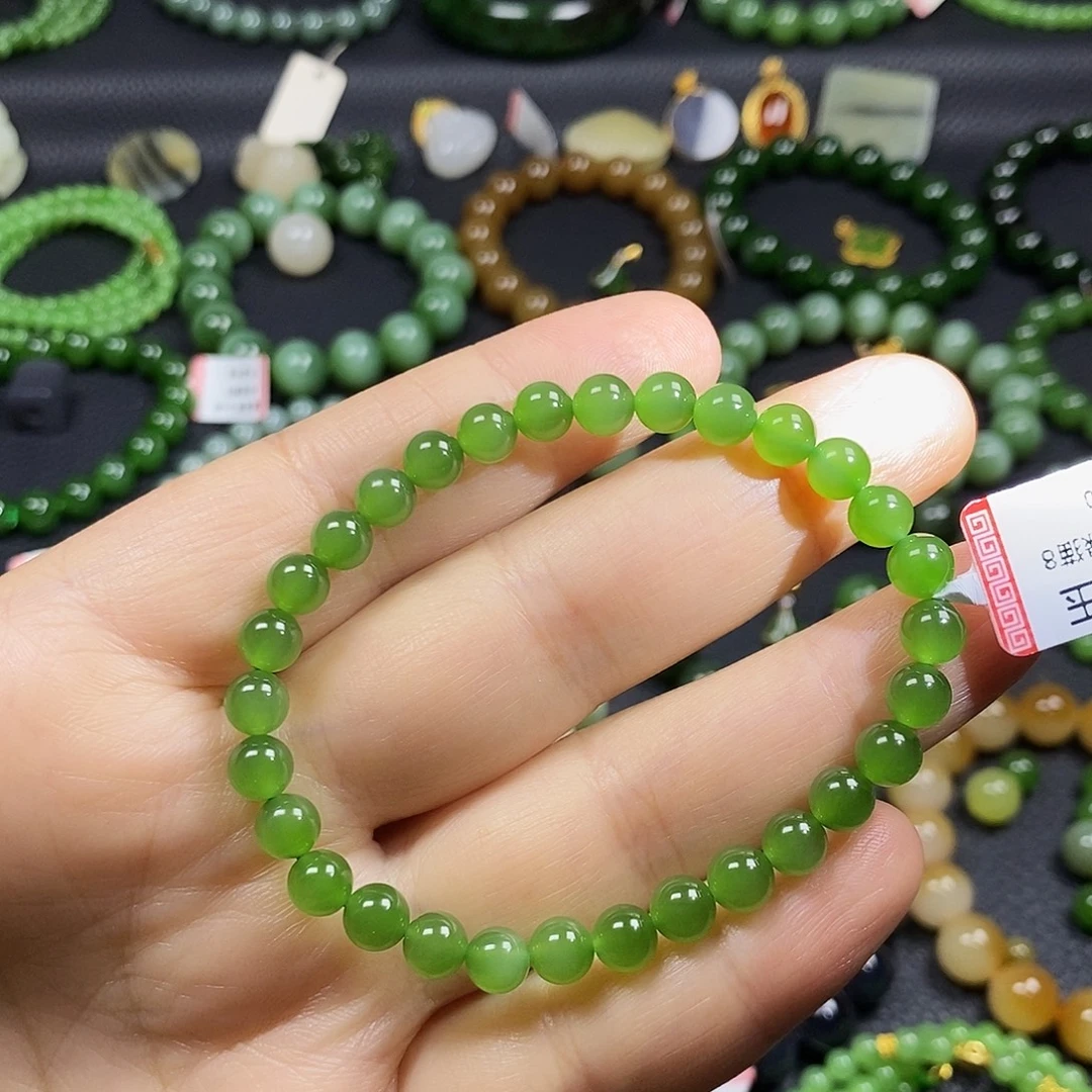 和田玉未镶嵌手串