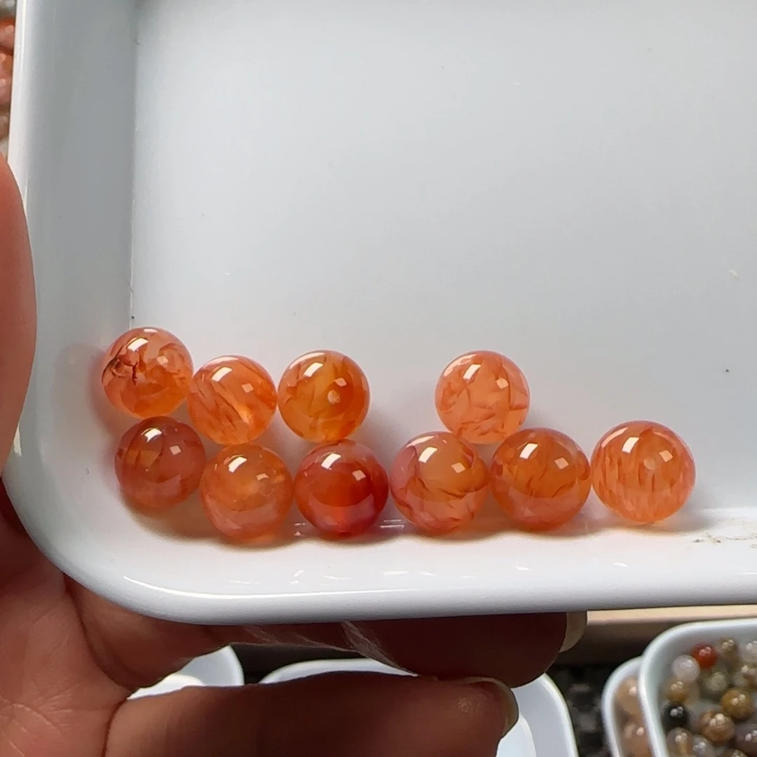 未镶嵌玛瑙/玉髓珠宝半成品