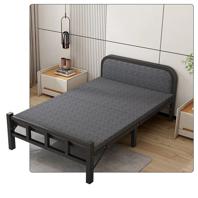 折叠床折叠单人床成人简易午睡铁床家用便携办公室宿舍出租屋午休