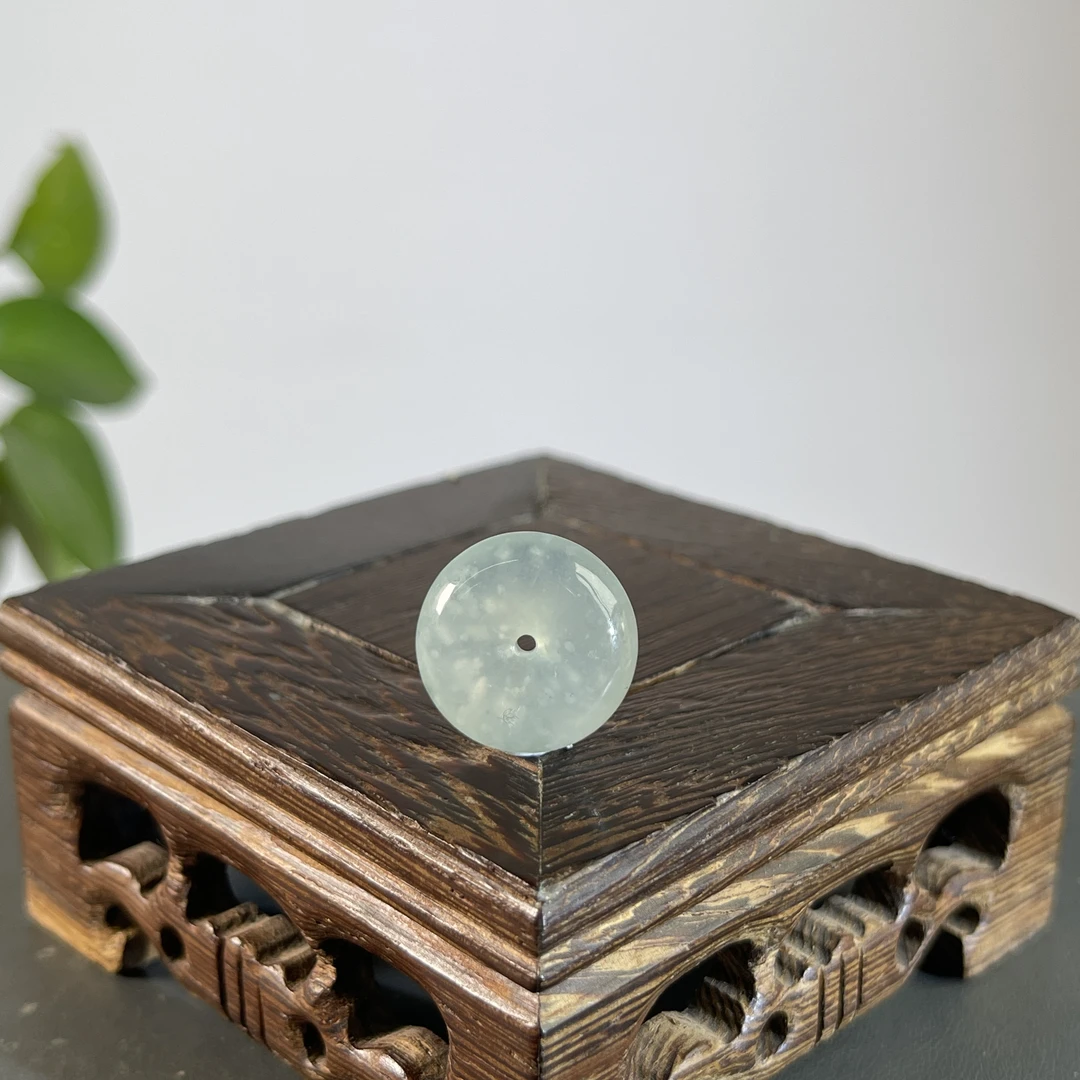 JCA14-40 天然翡翠缅甸A货 平安扣