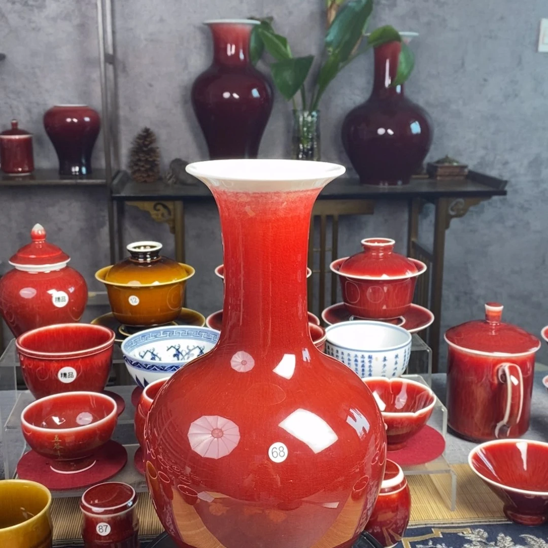 【闪购商品】景德镇名陶坊原矿郎红