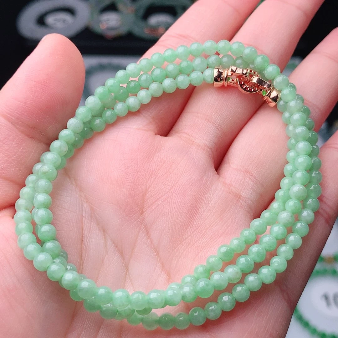 翡翠手串未镶嵌翡翠