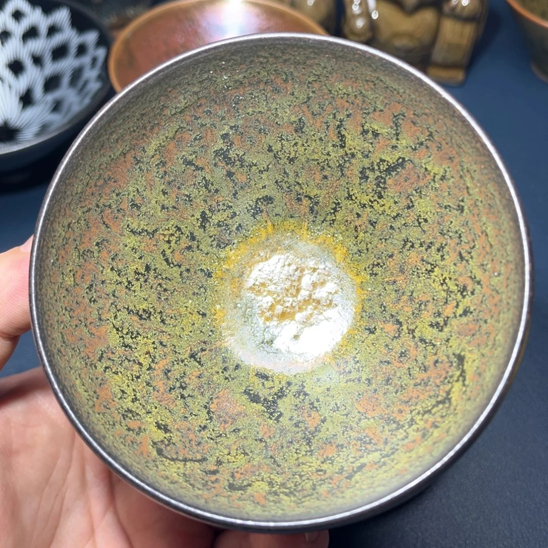 茶盏建盏手握泡茶主人杯