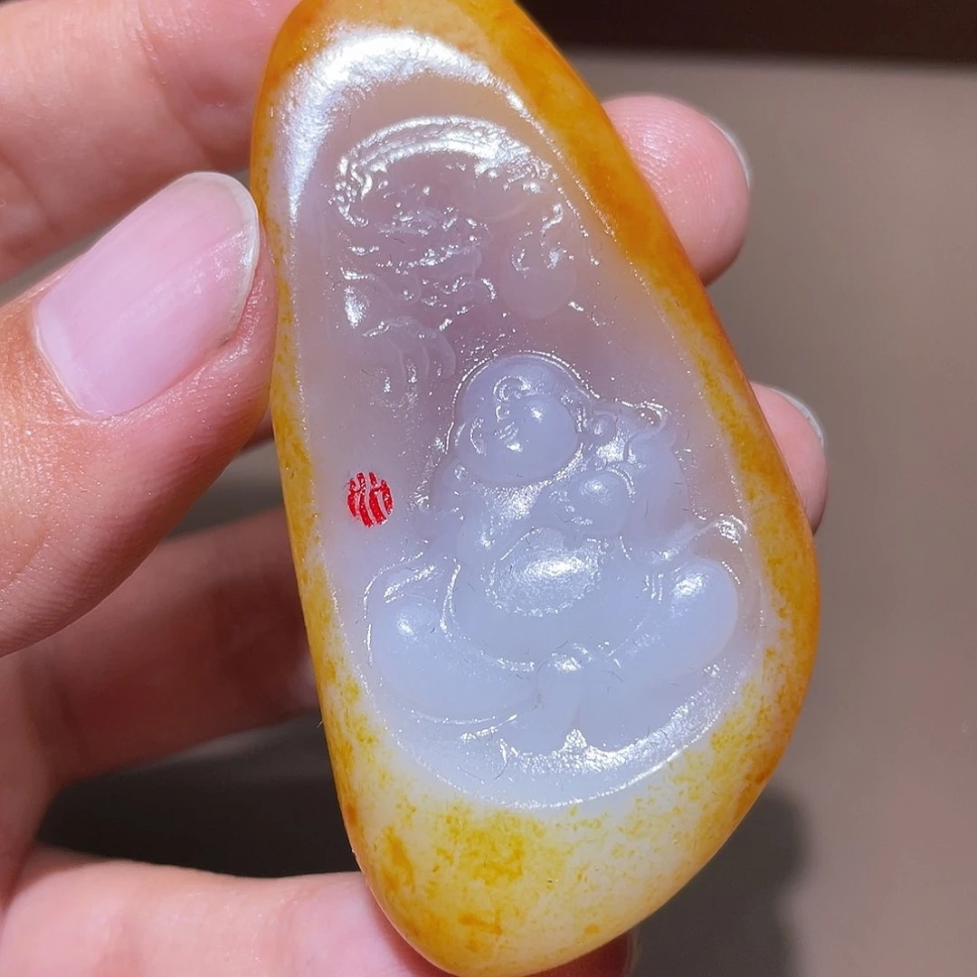 和田玉颈饰未镶嵌Y