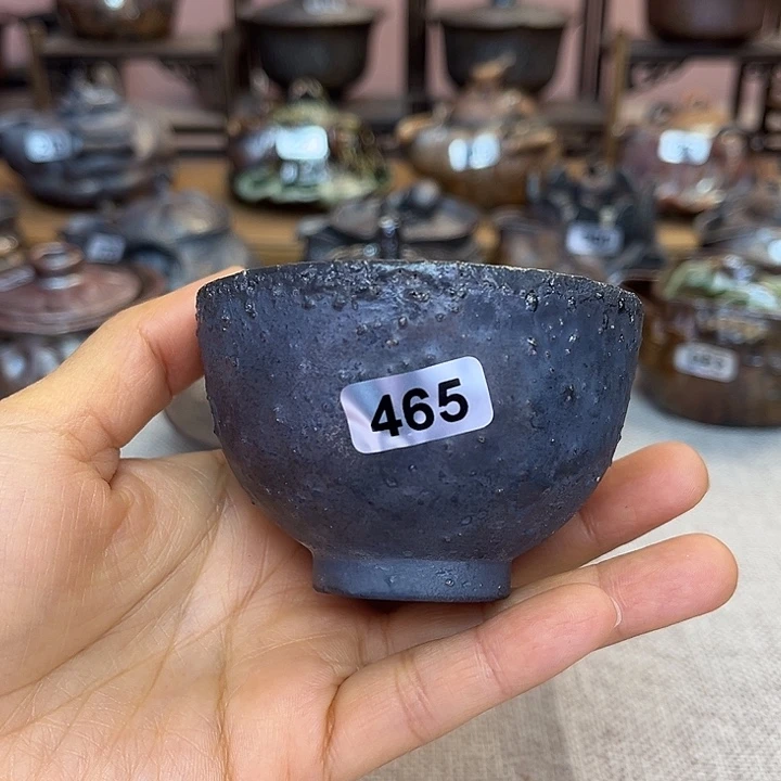 裸柴烧陶瓷手工茶器