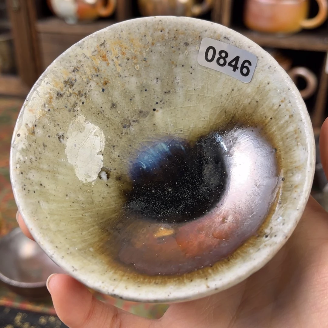 摆件十***?柴烧茶器主人杯