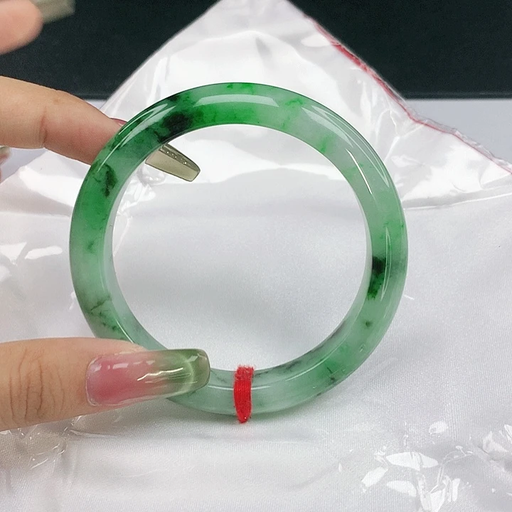 翡翠未镶嵌手镯圈59，17022