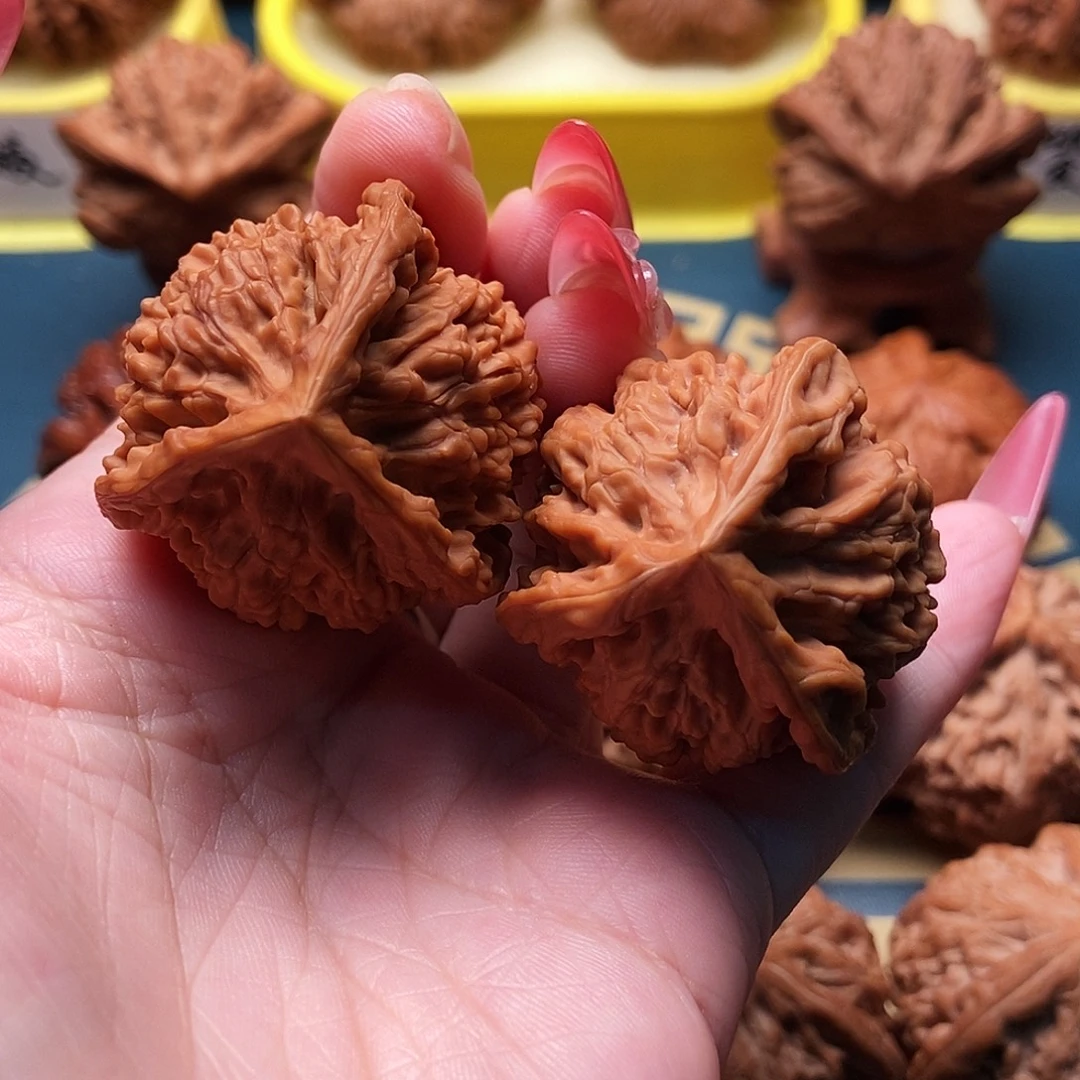 把件文玩核桃官帽奔 小尺寸精品 37