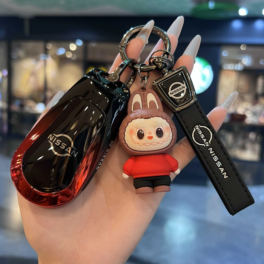 适用于25款东风日产N7钥匙套包日产n7新能源汽车遥控皮革保护套扣