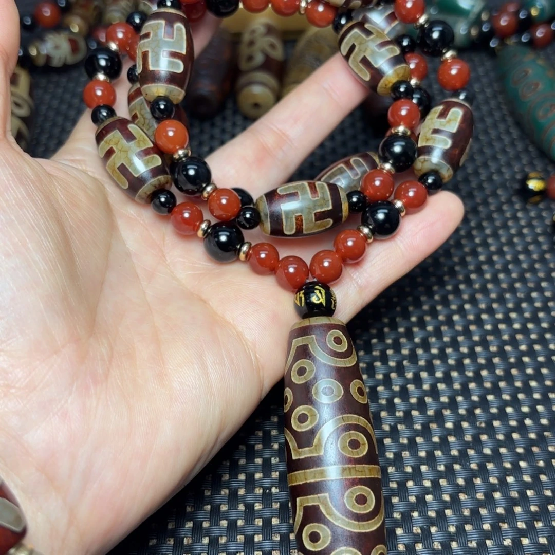 玛瑙/玉髓未镶嵌毛衣链