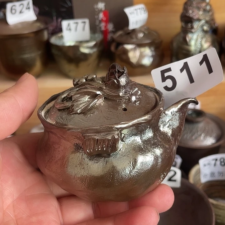 茶杯紫泥柴烧纯手工511