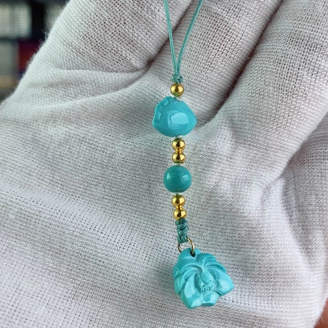 绿松石珠宝奇石未镶嵌