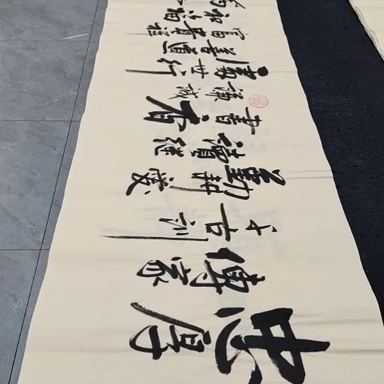 翰墨白武坤老师作品一副