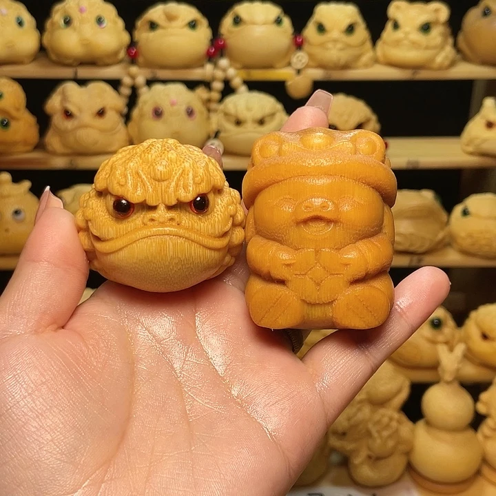 喇***叭发财猪+醒狮恶霸竹链+油刷