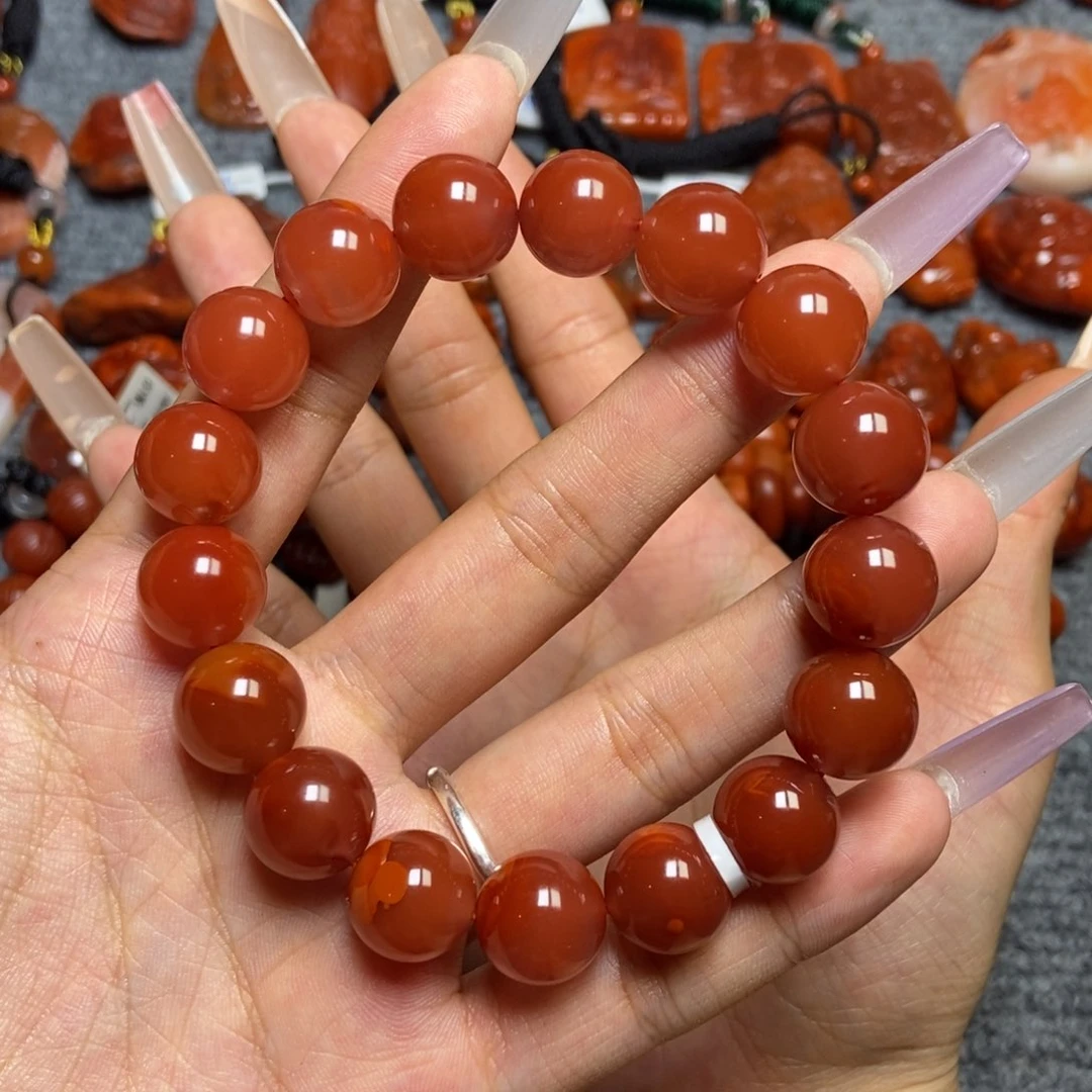 手串未镶嵌南红玛瑙13mm