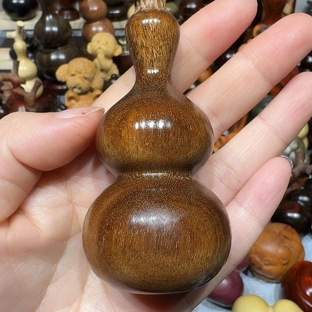 水***滴木金星紫檀直径4葫芦
