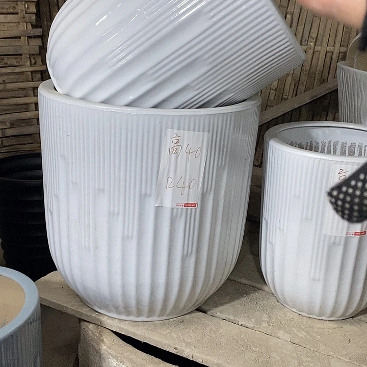 高温烧制特价一套三个盆