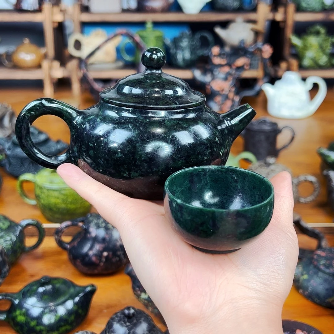 茶空间天然石料药王石 蓉****房