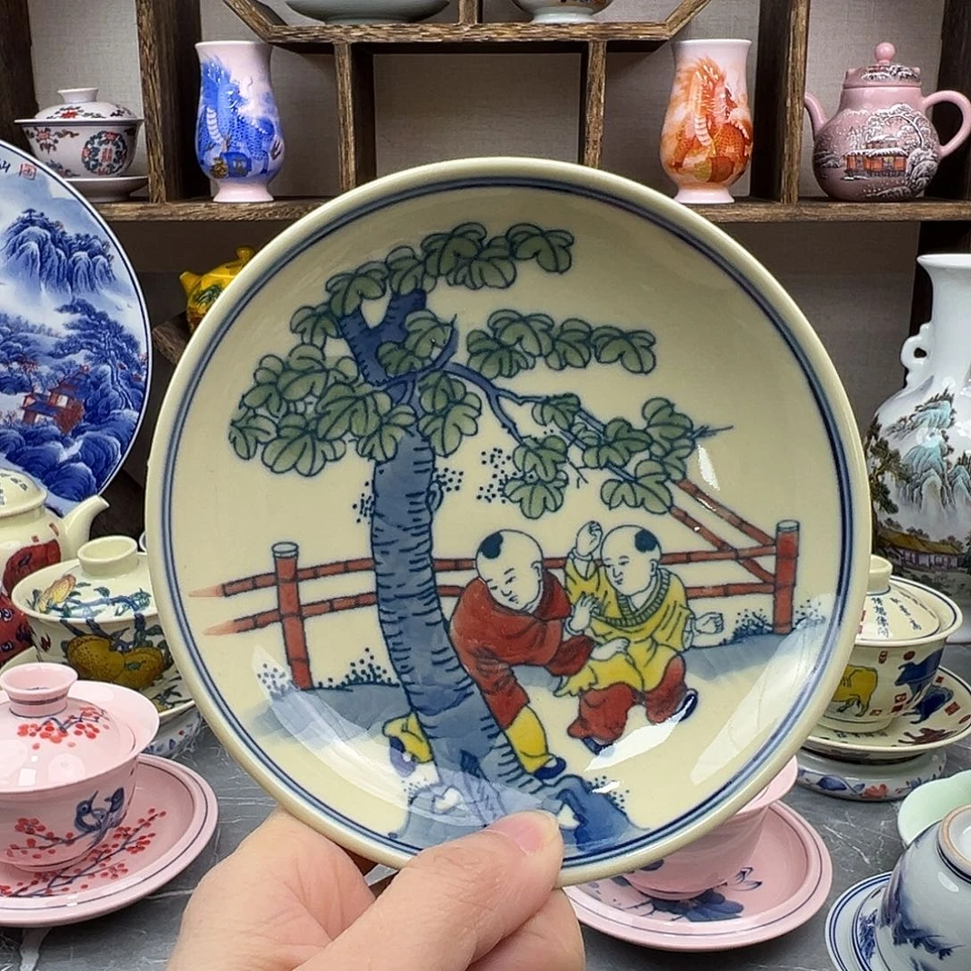 陶瓷碟景德镇陶瓷567老厂瓷55