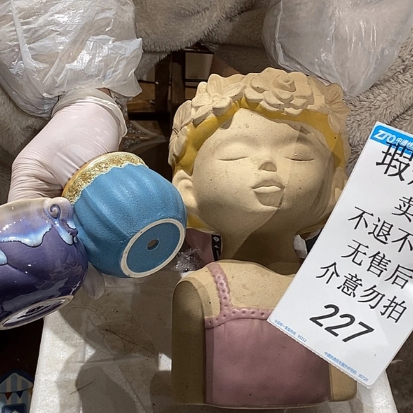 【闪购商品】摆件陶瓷摆件瑕疵特卖