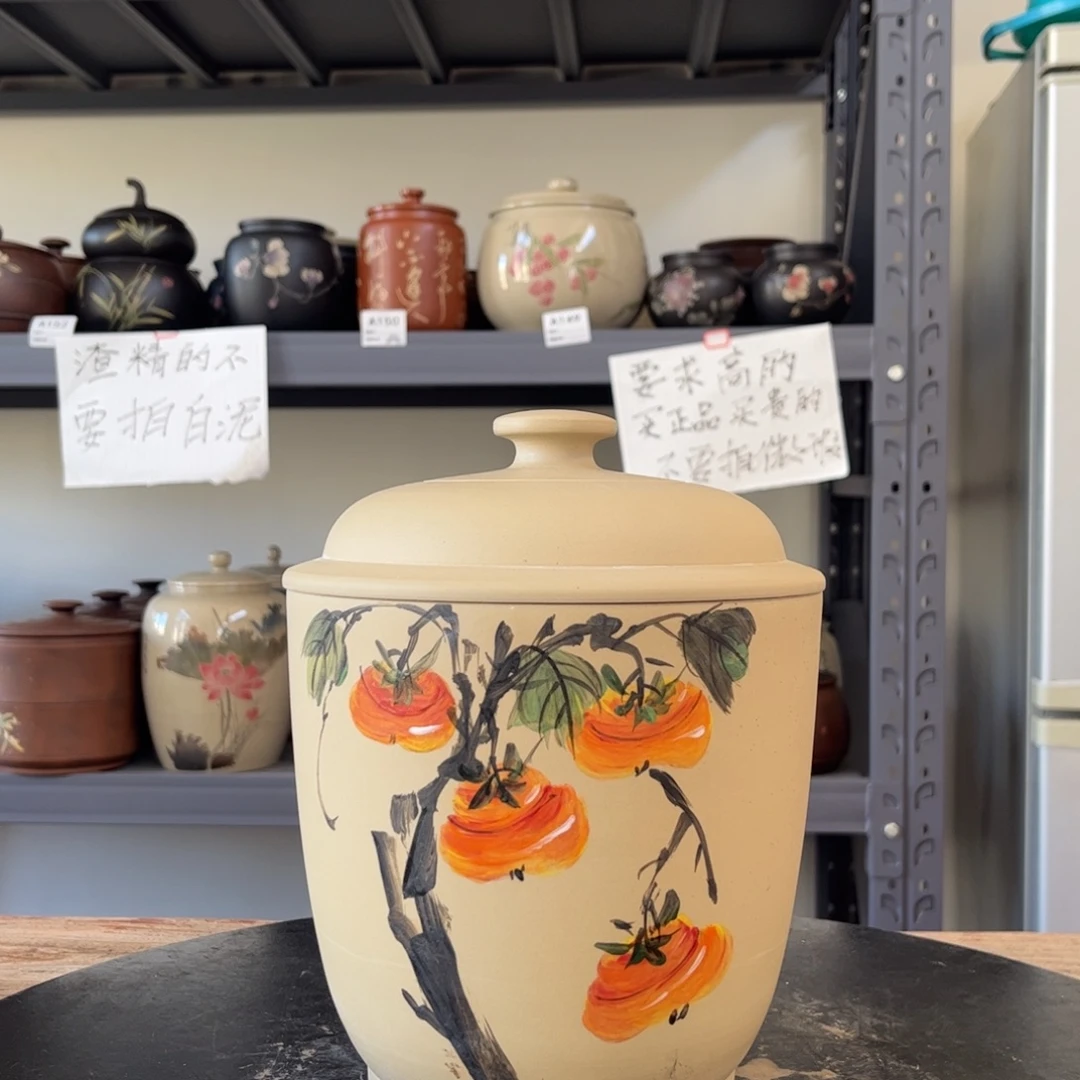 白泥哑光存茶罐醒茶罐微瑕01