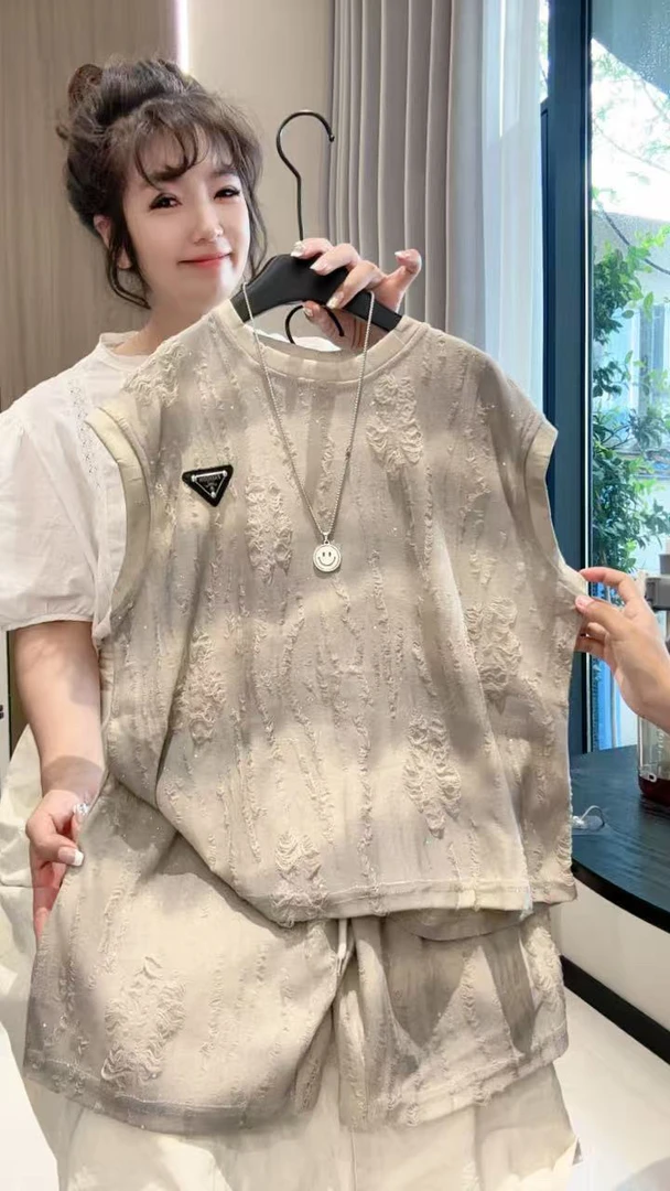 男童休闲风夏季2件套装网红宽松复古风美式欧若精灵风