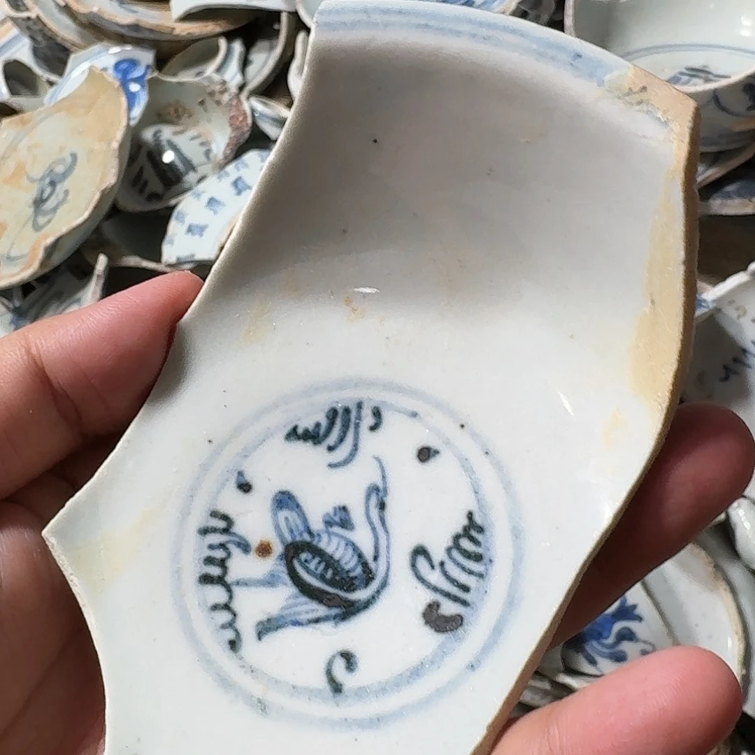 瓷片瓷片标本，顺丰包邮
