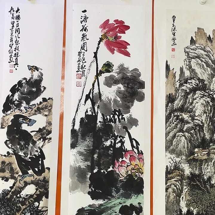 国画张圣敏先生纯手绘作品