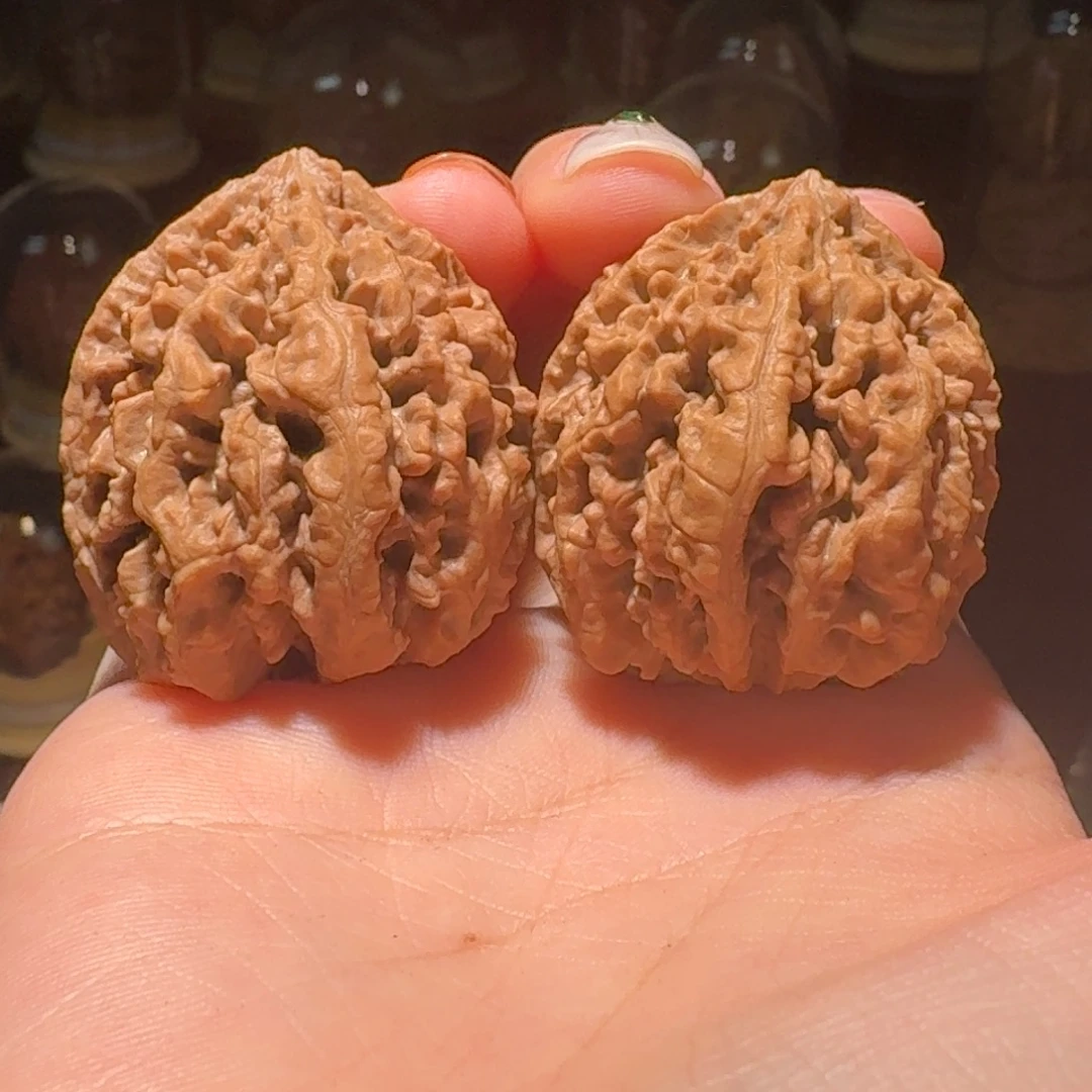 吊坠文玩核桃火烧蚂蚁