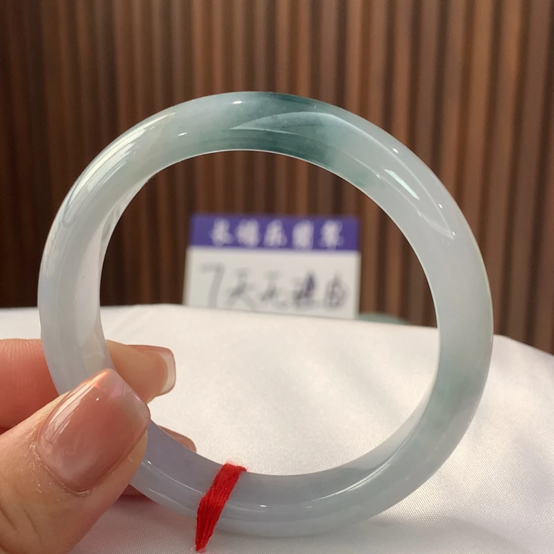 未镶嵌手镯翡翠翡翠手镯未镶嵌53圈口
