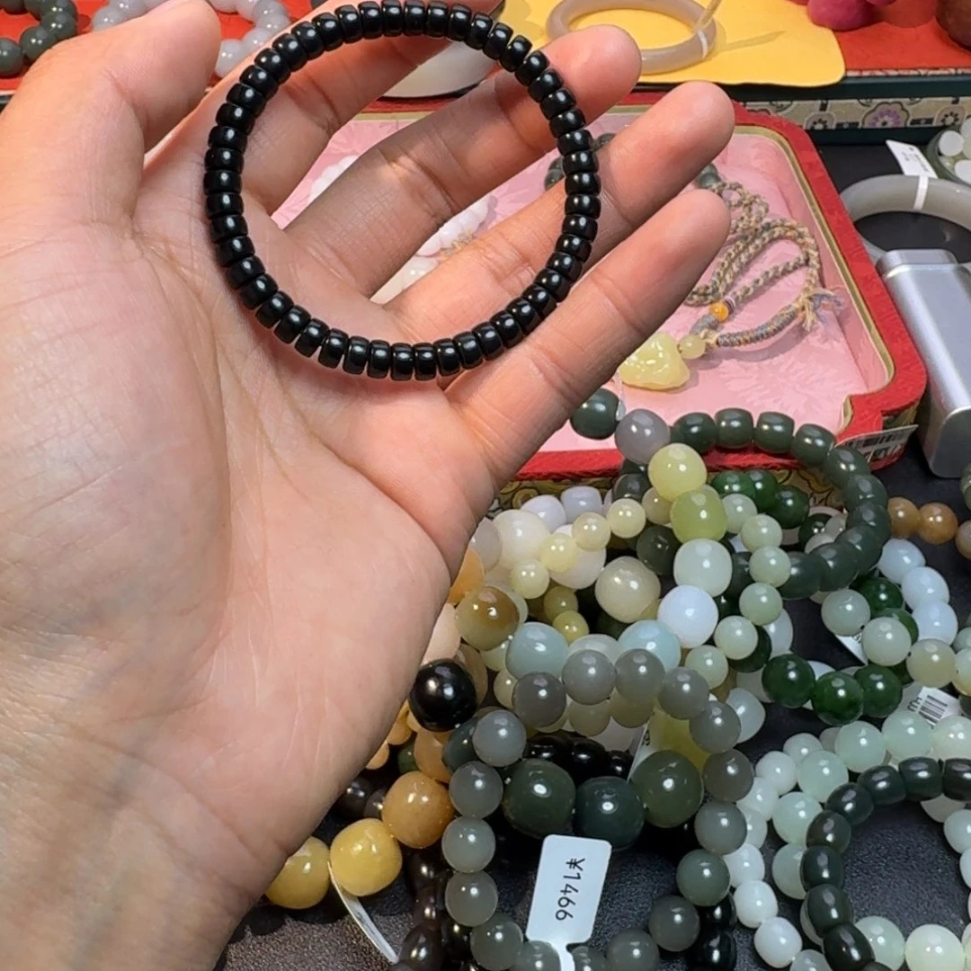 和田玉手串未镶嵌